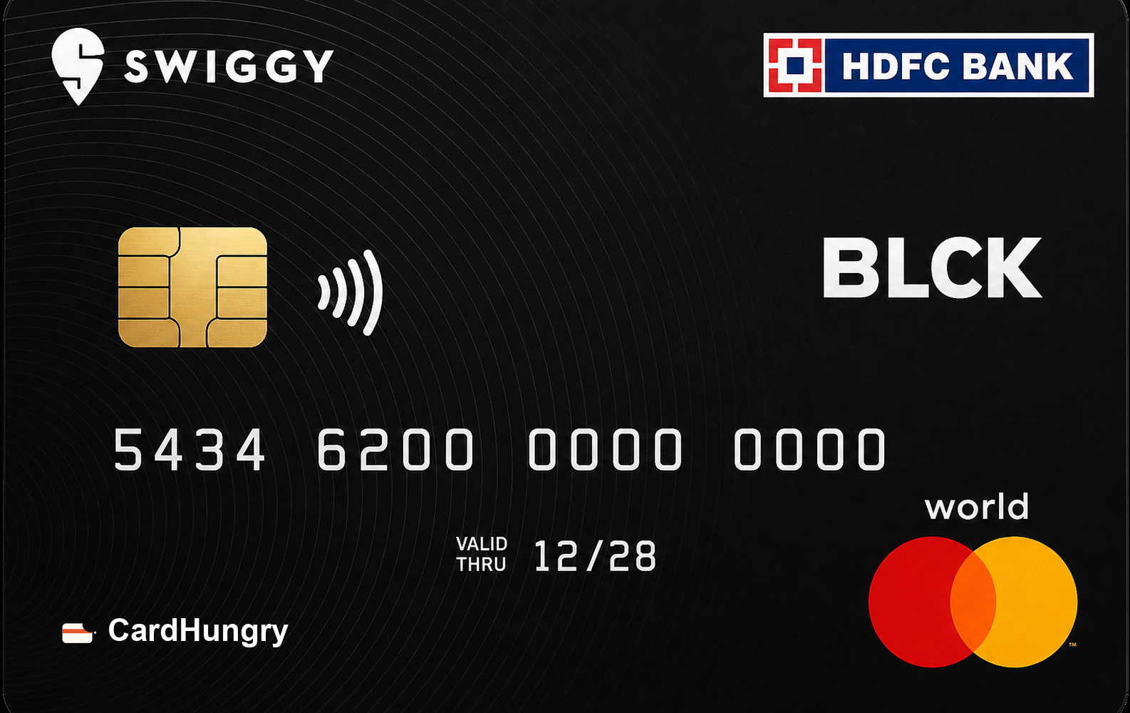 Swiggy BLCK HDFC Bank Credit Card credit card