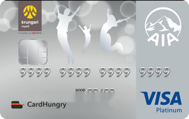 Krungsri AIA Visa Platinum credit card
