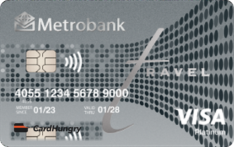 Metrobank Travel Platinum Visa credit card