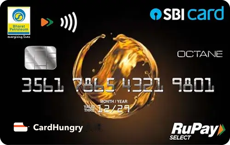 SBI BPCL Octane credit card