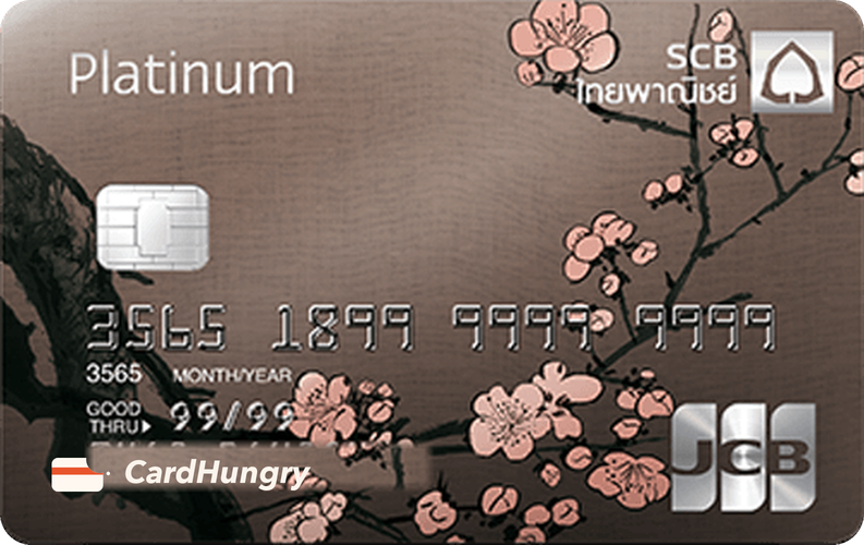 SCB JCB Platinum credit card