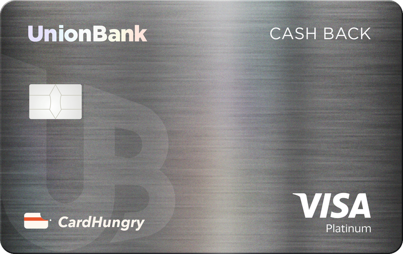 UnionBank Cash Back Visa Platinum credit card
